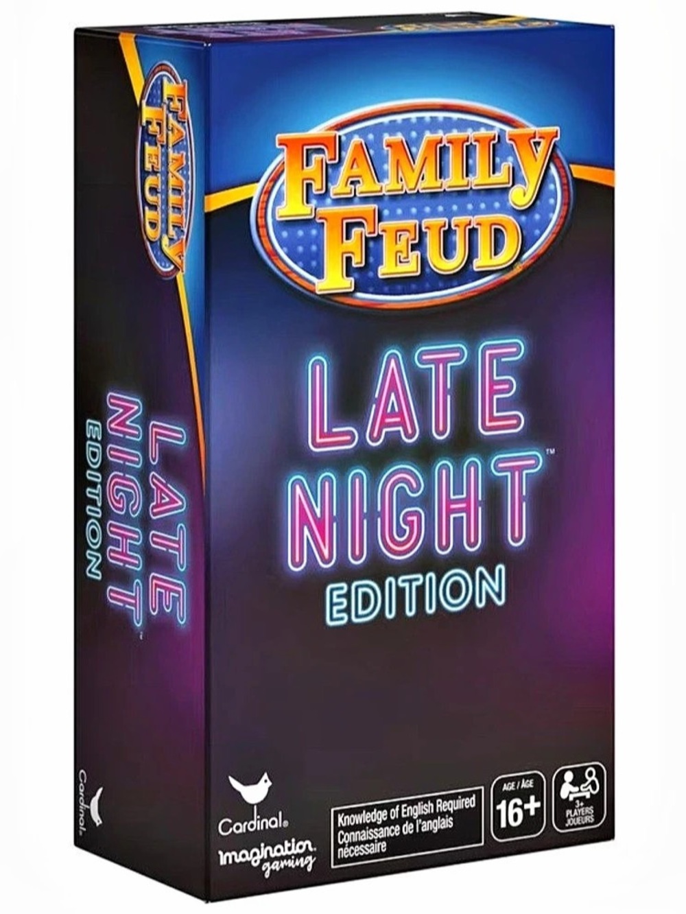 Family Feud Late Night Edition Board Game Party Edition